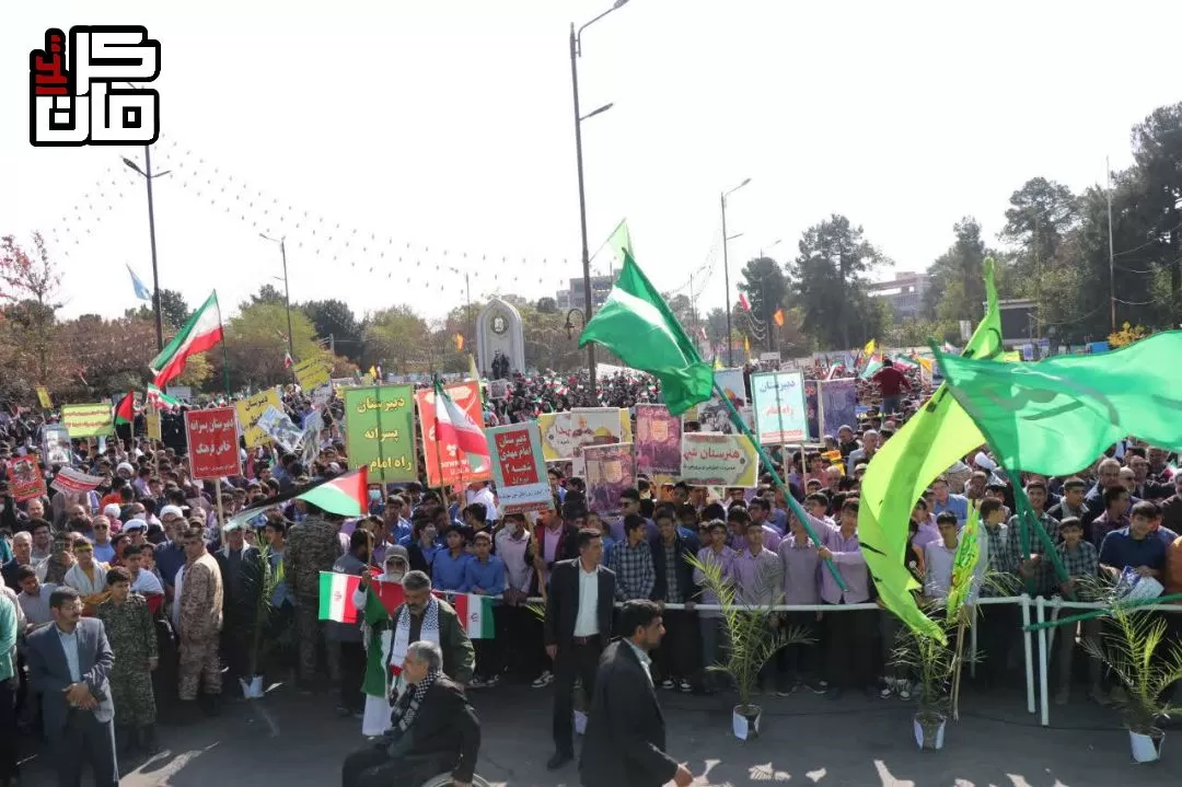 راهپیمایی ۱۳ آبان در دیار مُلک سلیمانی